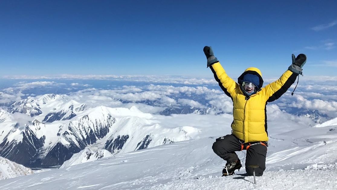skiing in Gulmarg after an injury